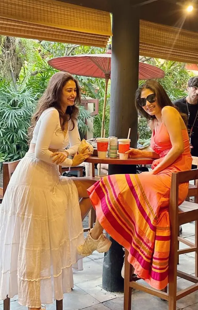 The two have taken over Bangkok and these pictures prove that `girls just wanna have fun` is not just a lyric