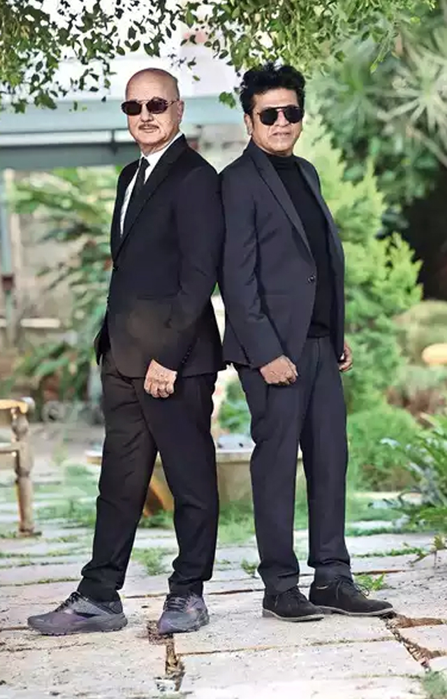 The Combination of Anupam Kher and Shivarajkumar was much awaited