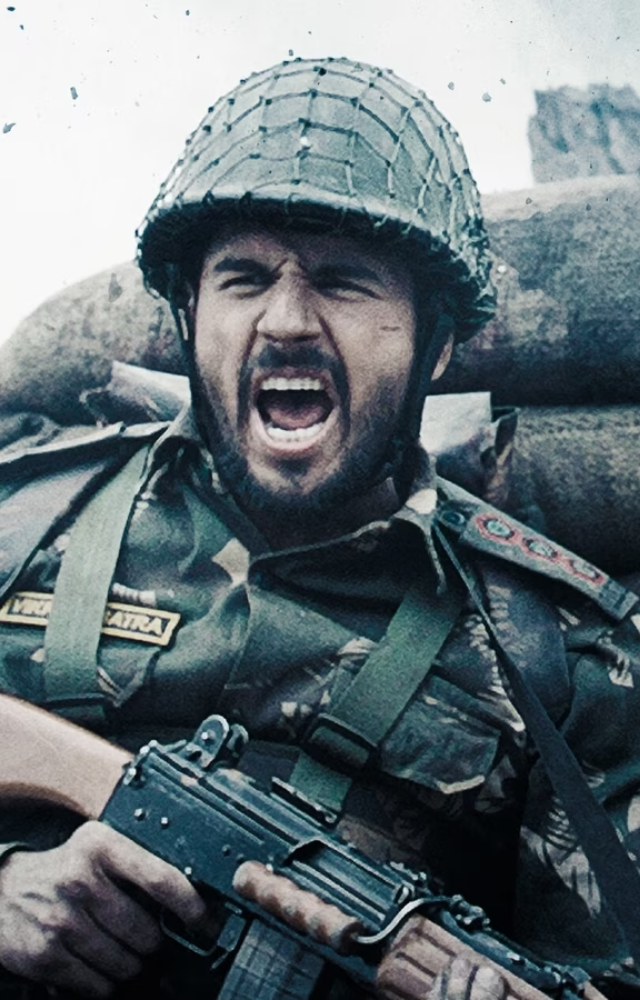 Shershaah is the story of PVC awardee Indian soldier Capt. Vikram Batra.