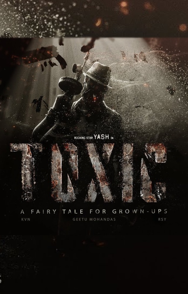 Rocking star Yash latest movie toxic first look is out and film is directed by Geethu Mohandas. This film is most anticipated after sucess of KGF