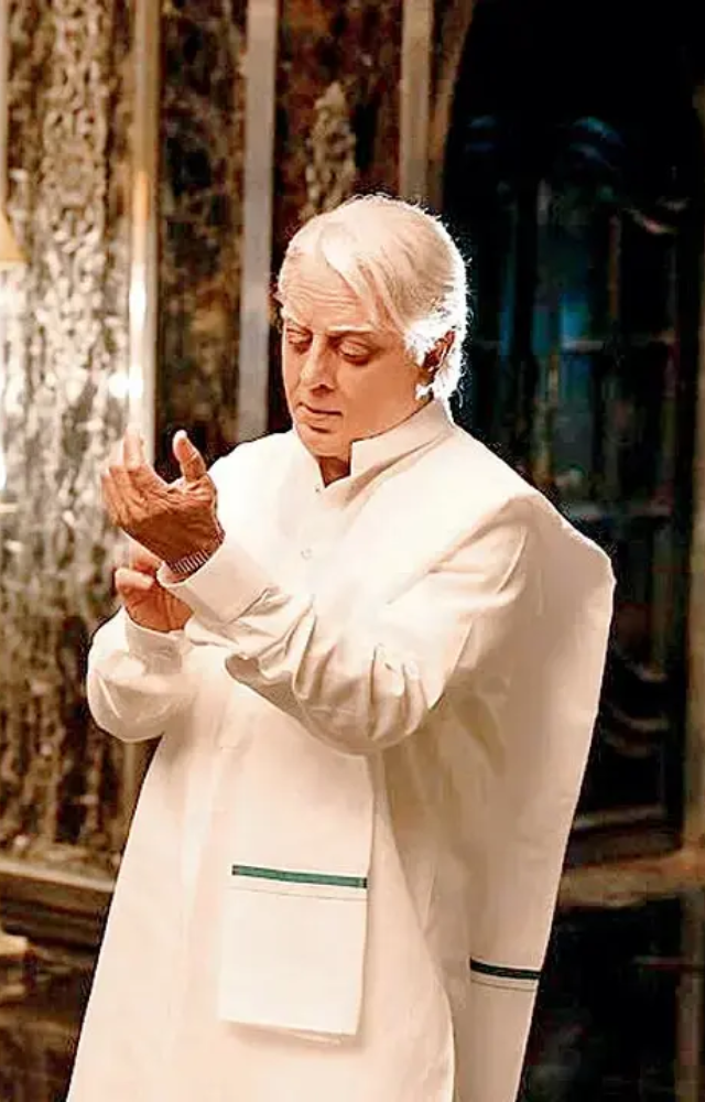 Almost 28 years after his hit vigilante actioner Indian (1996), he reprises his role under S Shankar’s able direction. 