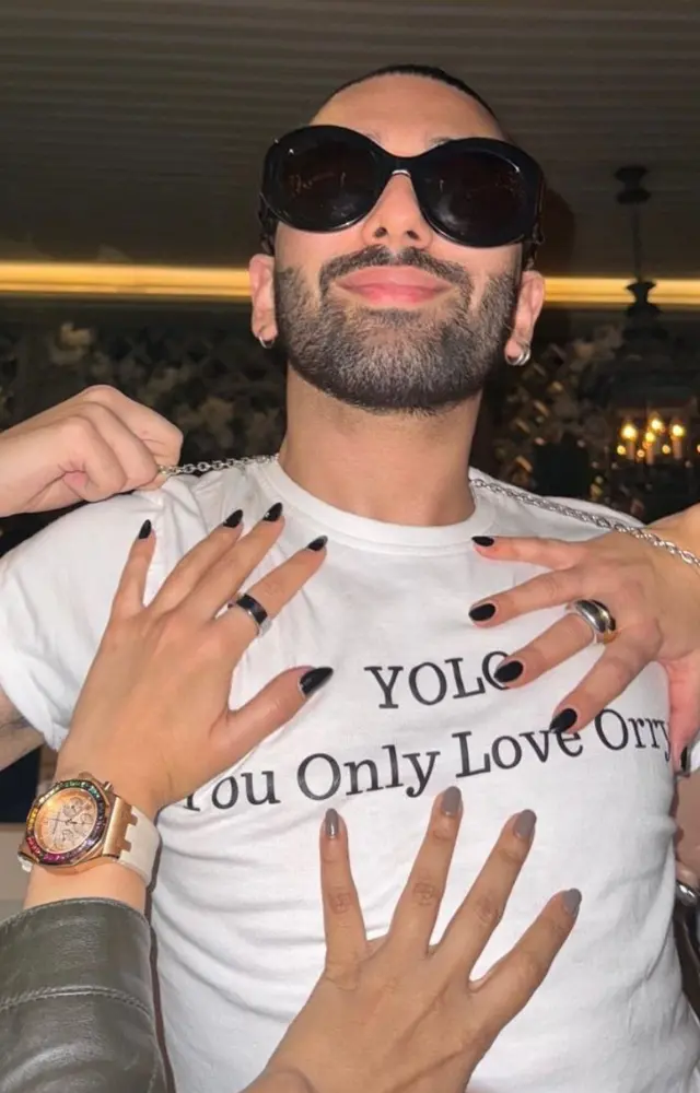 Orry is here, there, and everywhere. The social media sensation recently attended the Jonas Brothers`s welcome party and shared inside pics