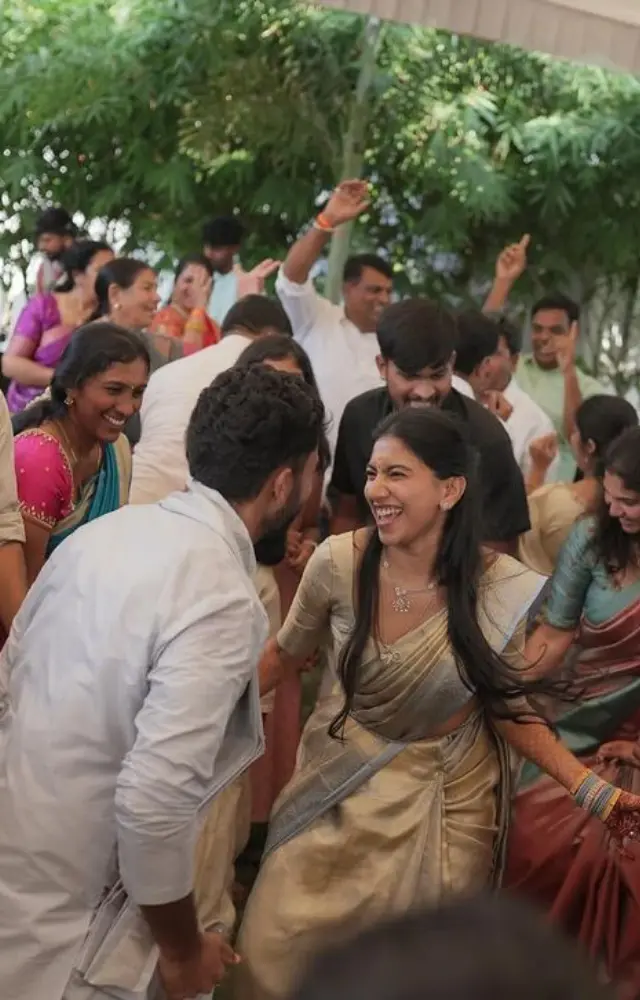 Pooja made her acting debut in 2021 with the Tamil film `Chithirai Seevvanam`