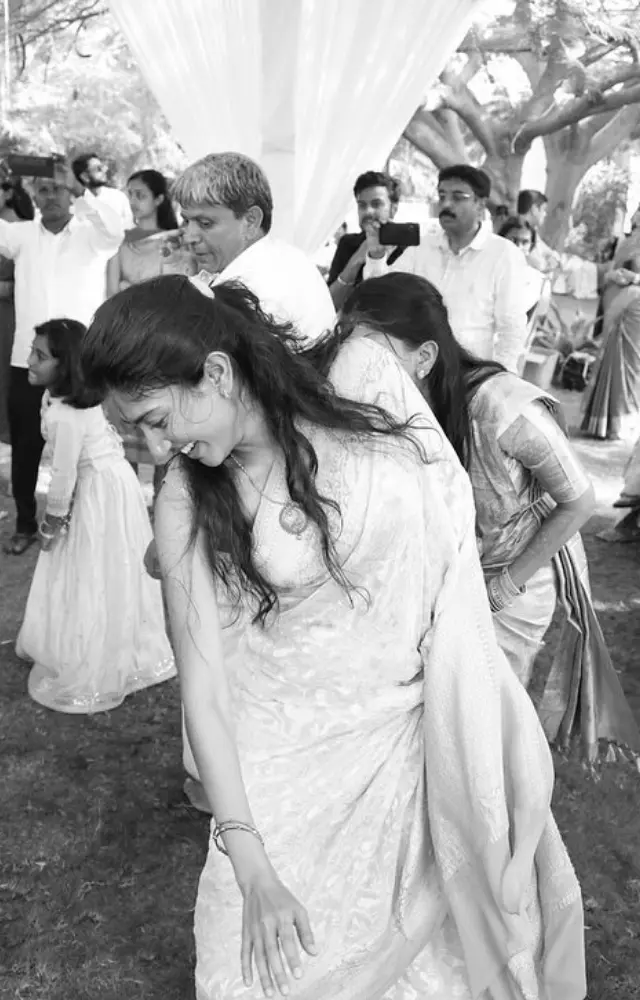 Sai Pallavi was seen dancing her heart out at the engagement