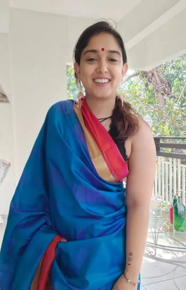 Ira Khan donned her dadi`s silk saree and we`re all in love with the way it looks on her