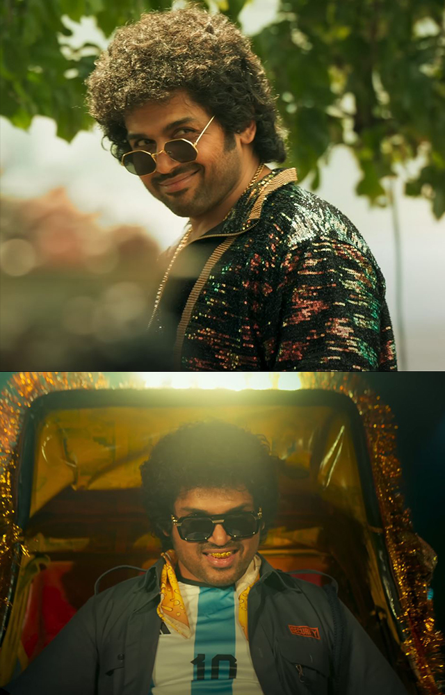 Karthi`s magnetic charisma shines through his curly hair makeover in Japan.