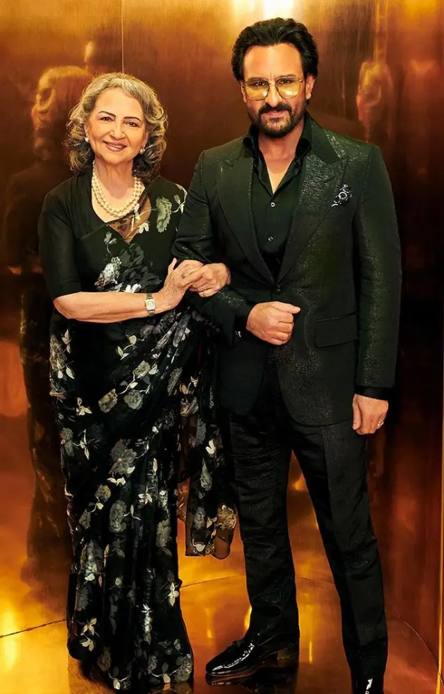 Saif Ali Khan was awarded the Best Performance-Male. Karan called up Kareena Kapoor to inform about the award and accept it on her behalf