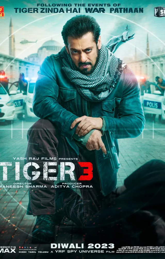 Tiger 3 (December 12) - Streaming on Amazon Prime Video