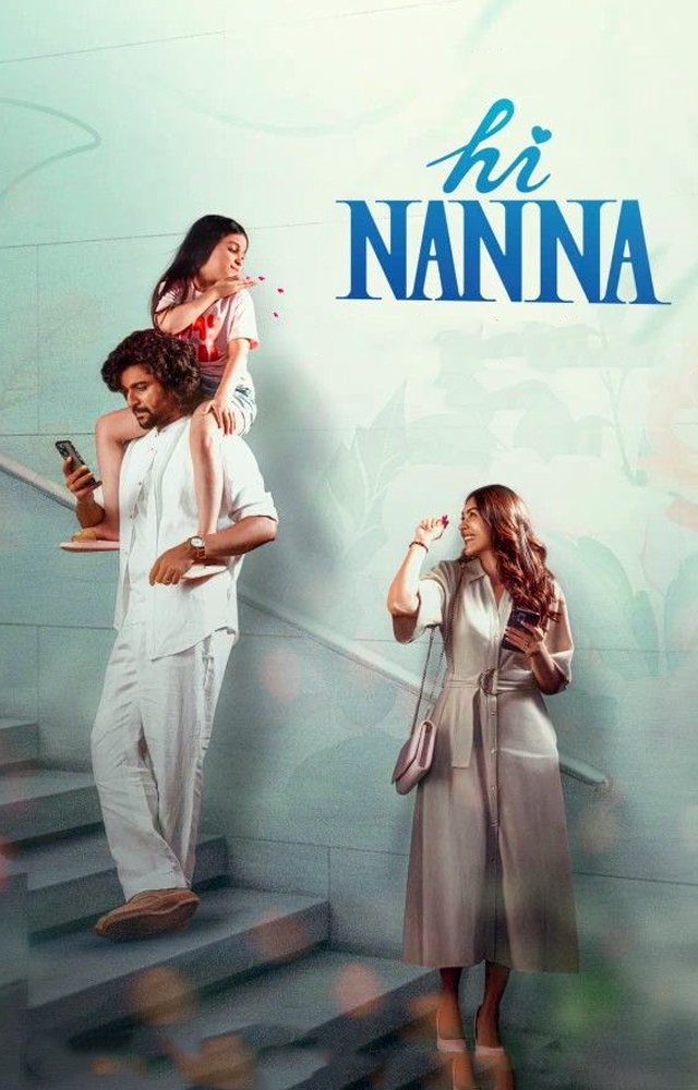 Experience the essence of family bliss with Nani and Mrunal Thakur in Hi Nana, a portrayal of brilliance