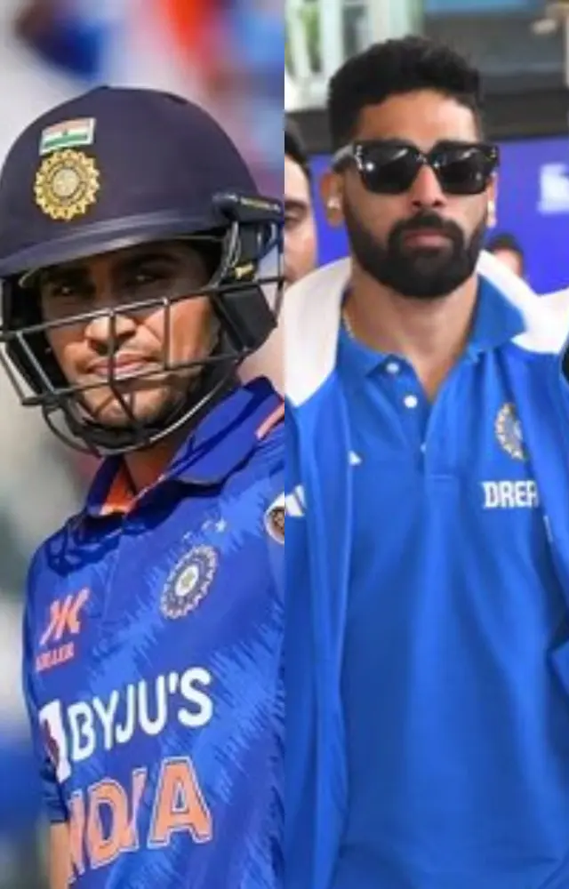 Shubman Gill and Mohammed Siraj achieve top spot in Men`s ODI rankings