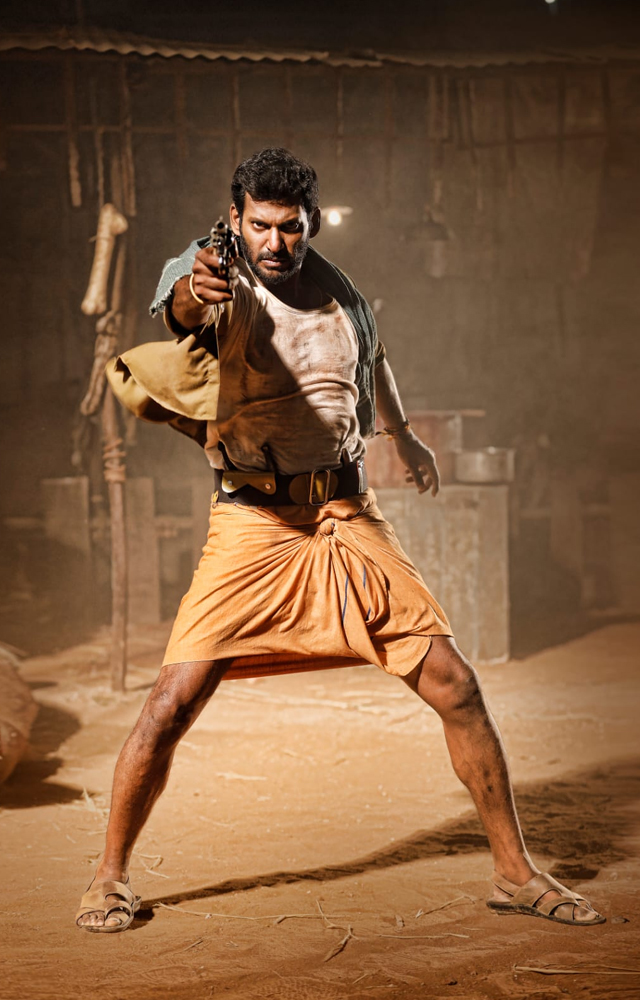 Vishal is gearing up for the release of his 34th film with his upcoming movie `Rathnam`
