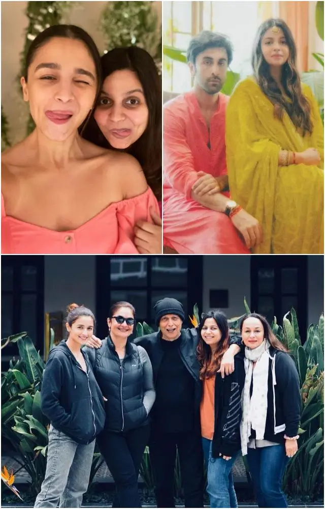 Shaheen Bhatt Family pics