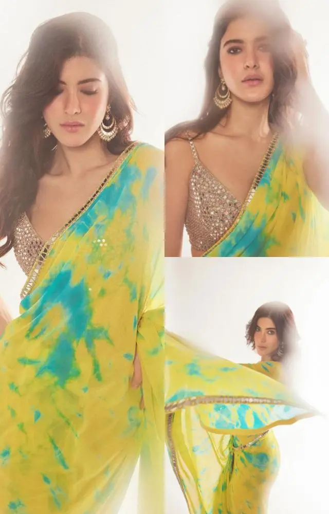 In Pics : Shanaya Kapoor in sari