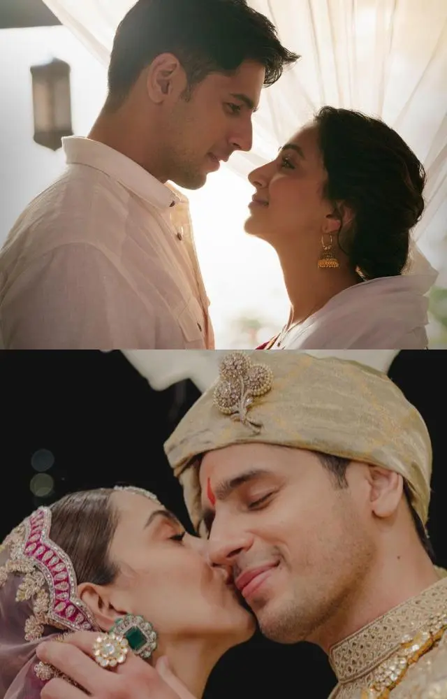 SidKiara`s first wedding anniversary