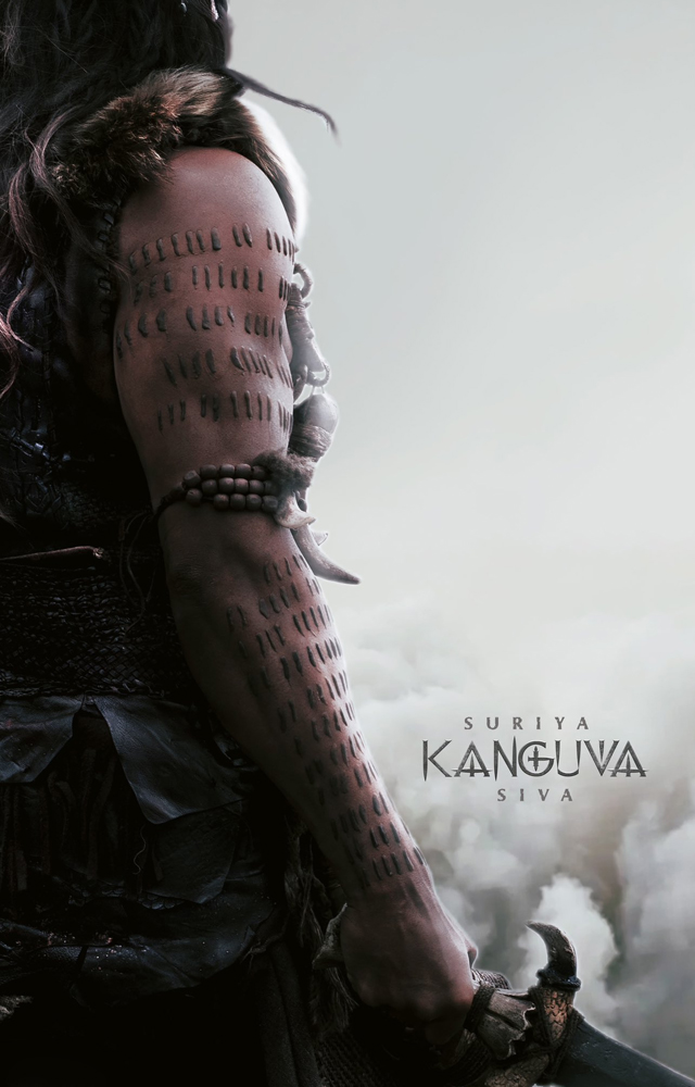 Majestic-looking poster of his upcoming release titled Kanguva