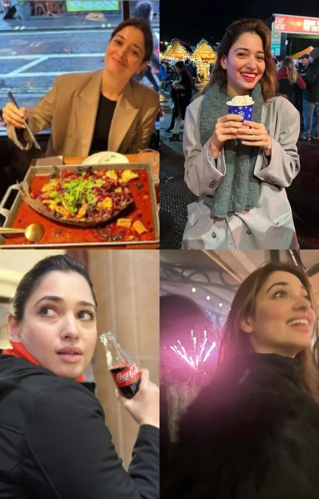 Tamannaah`s New Year vacation in London