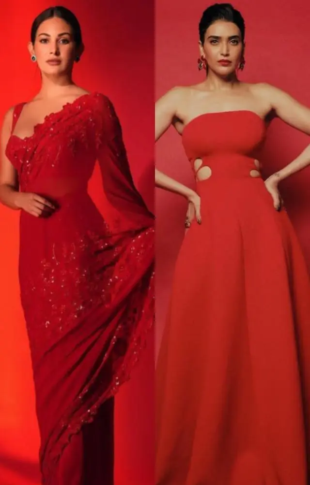 TV stars inspired Christmas looks