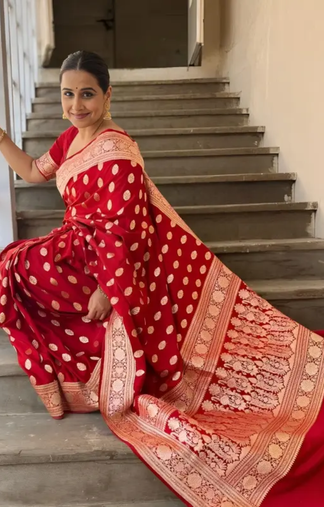Vidya Balan dazzles in exquisite sarees