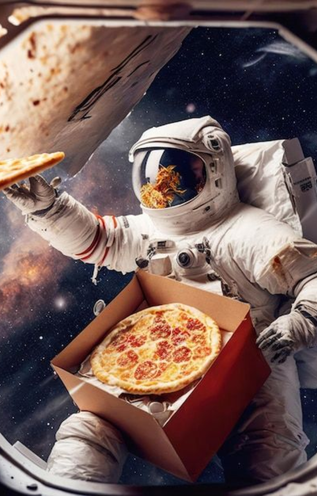In 2001, Pizza Hut sent a vacuum-sealed pizza to the ISS, becoming the first brand to deliver food to outer space.
