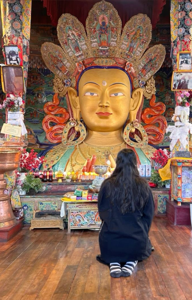 Turning your back on a Buddha statue for a selfie is illegal and considered highly disrespectful.

