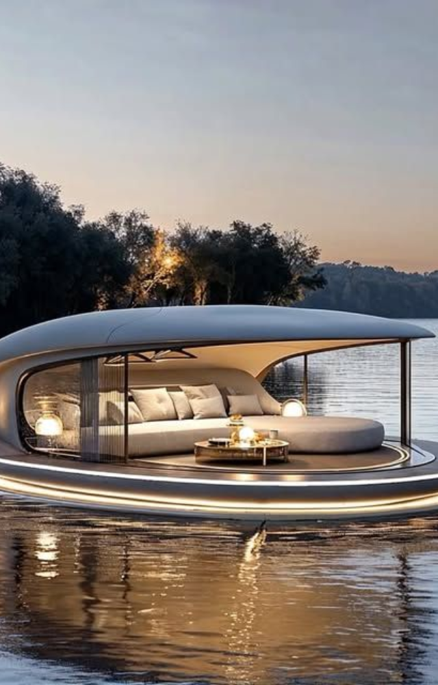 Floating Homes That Ride Tides