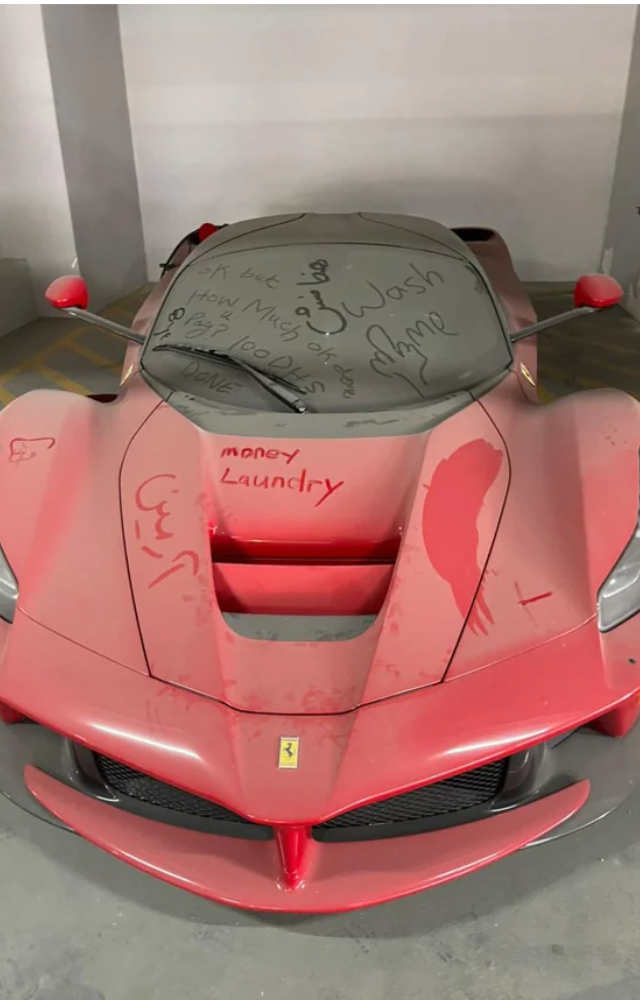 A Ferrari 512M was abandoned at a French airport. After years in storage, it was legally claimed and sold by the government—originally for free.