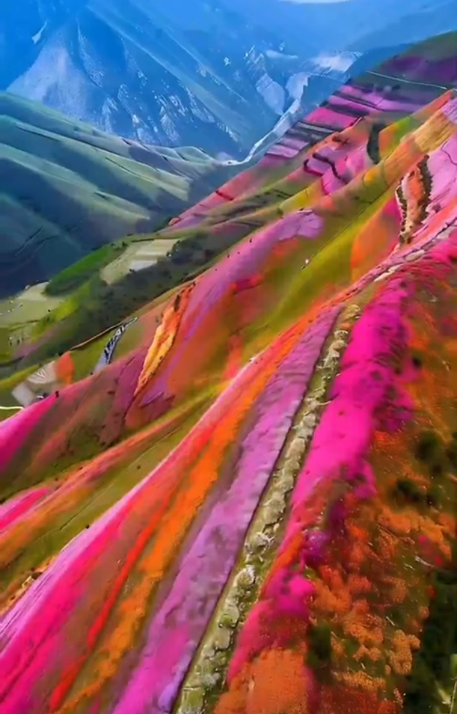 Mountains That Look Multicolored