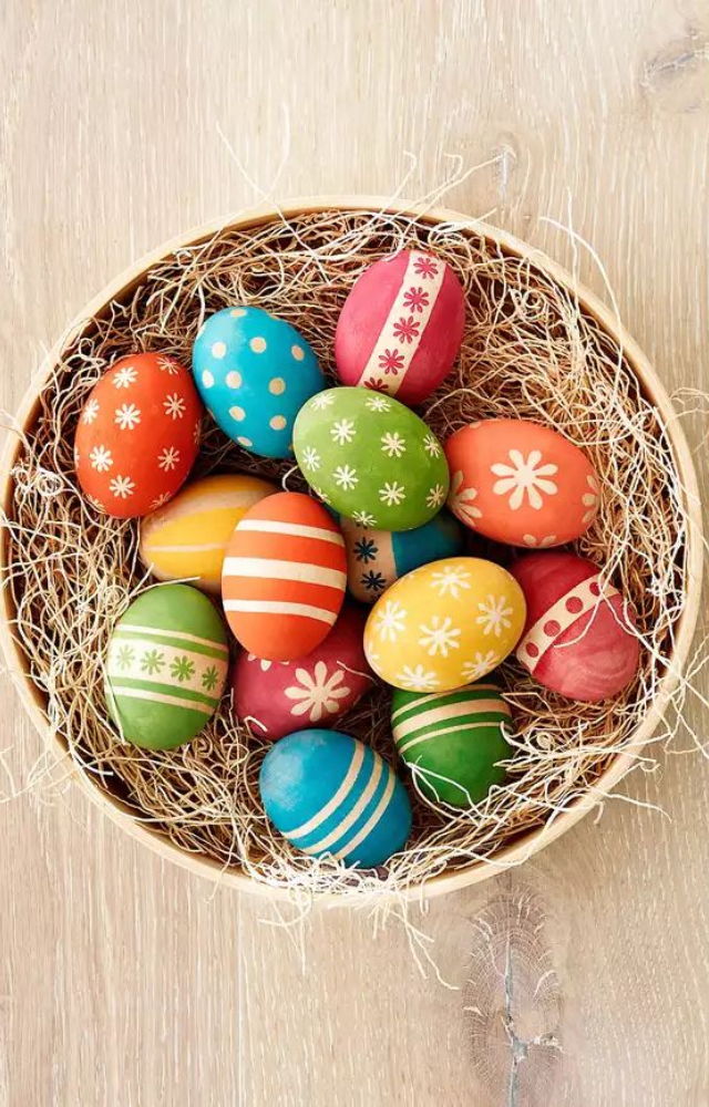 Chickens With Colorful Eggs