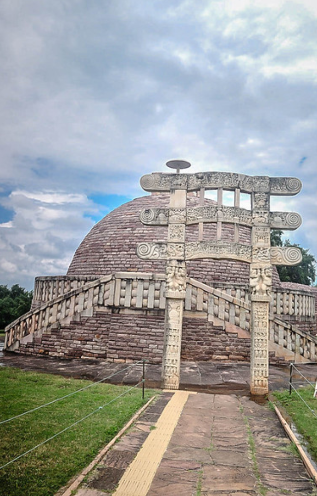 Ancient texts mention a sister city to Sanchi, lost in war and never rebuilt. Its name and location remain unknown.

