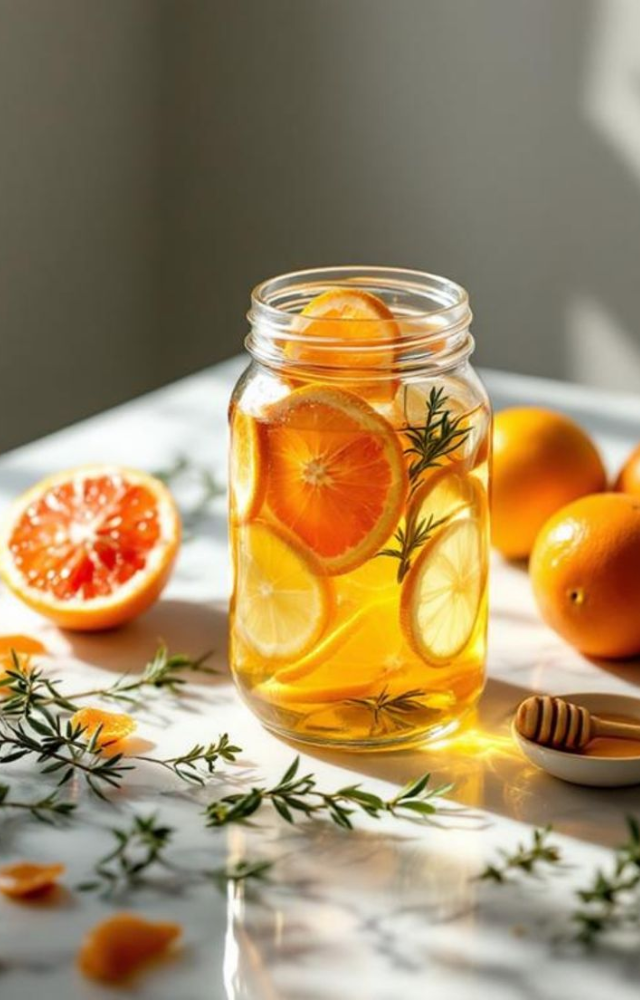Brew strong black tea, mix it with tonic and gin, and add lemon or orange peel for a fragrant twist on the classic spritz.
