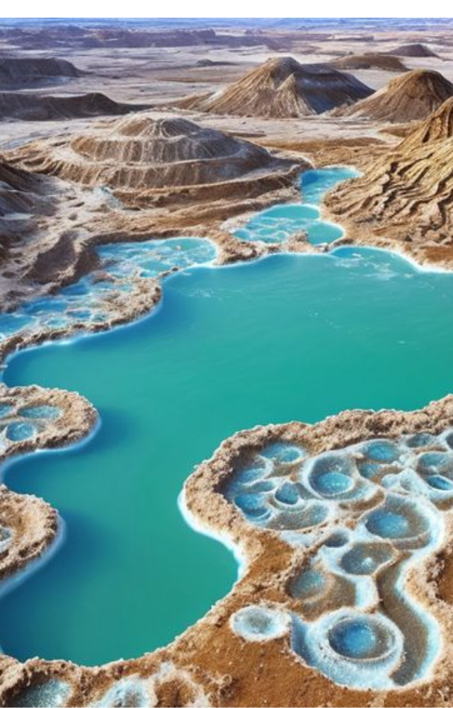 These “cold” volcanoes erupt thick mud and flammable gas instead of magma. Some eruptions can even shoot mud dozens of meters into the air.
