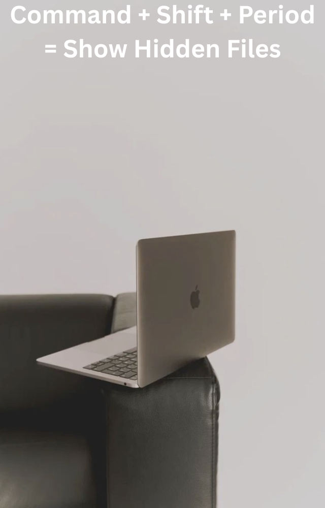 Use this combo in Finder to instantly reveal system or hidden files—perfect for developers and tinkerers.
