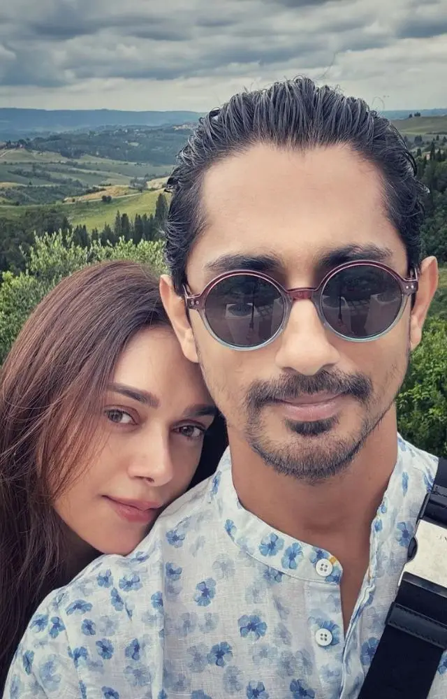 Aditi and Siddharth under the Tuscan sun