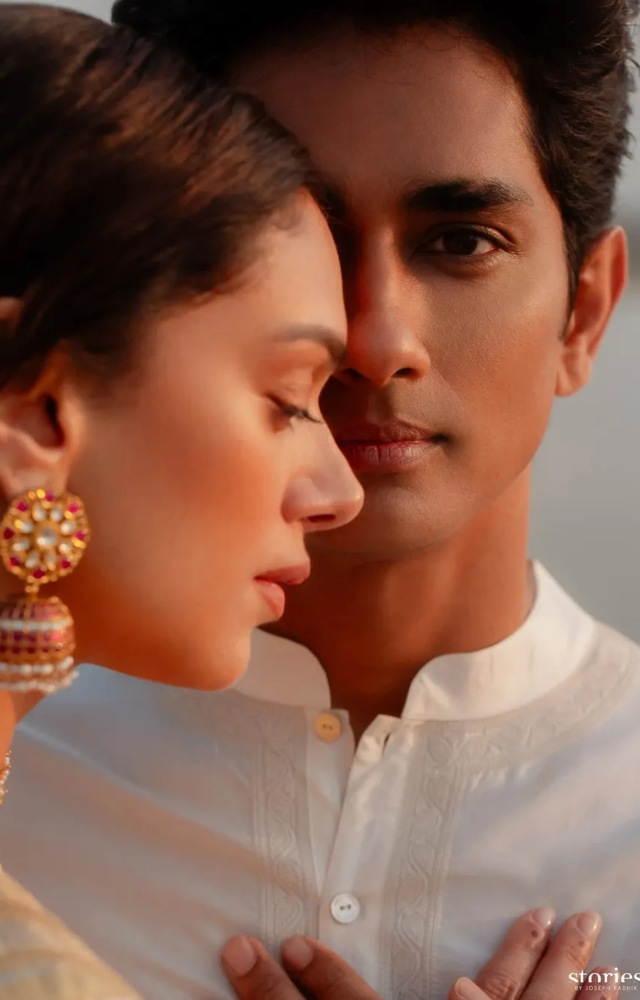 Aditi Rao Hydari and Siddharth have made their love official, tying the knot in a 400-year-old temple in Wanaparthy, surrounded by close friends and family.