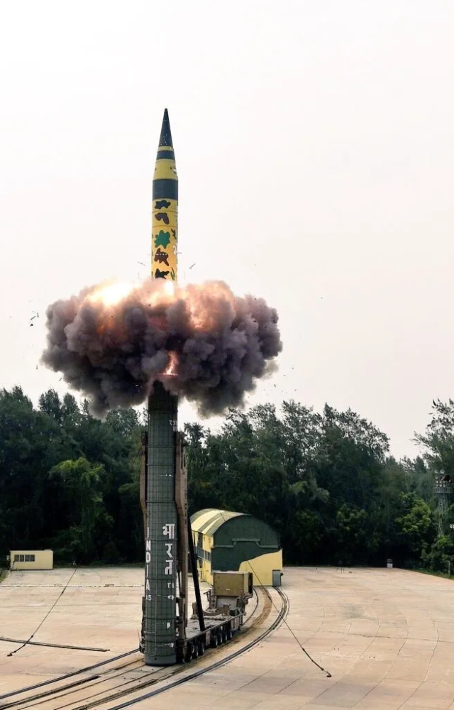The Agni series includes missiles with varying ranges, from 700 km (Agni-I) to over 7,000 km (Agni-V), enabling strategic reach.
