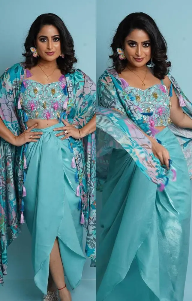 Aishwarya in blue