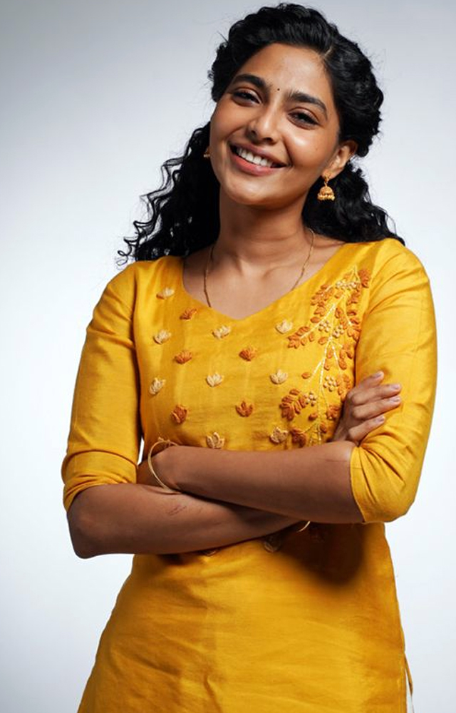Aishwarya Lekshmi`s latest photo shoot captures her in a mesmerizing, ethereal light