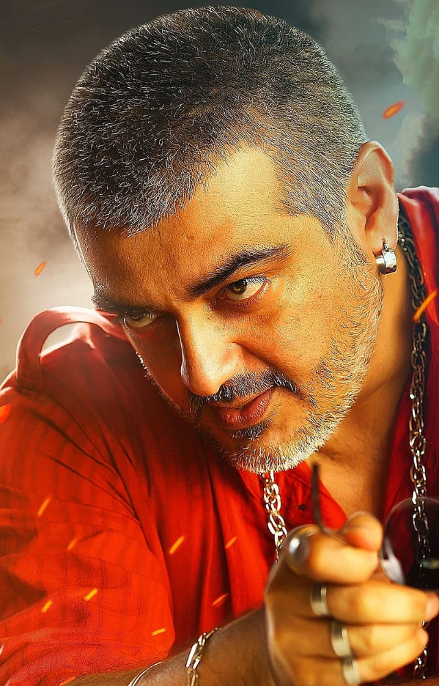 Ajith plays Vetrivel, a gangster who protects his family and fights against injustice. The film is a masala entertainer with action, comedy, and sentiment.