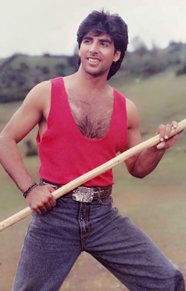 His first lead role was in the 1991 film 'Saugandh,' which marked the beginning of his successful career in Bollywood.