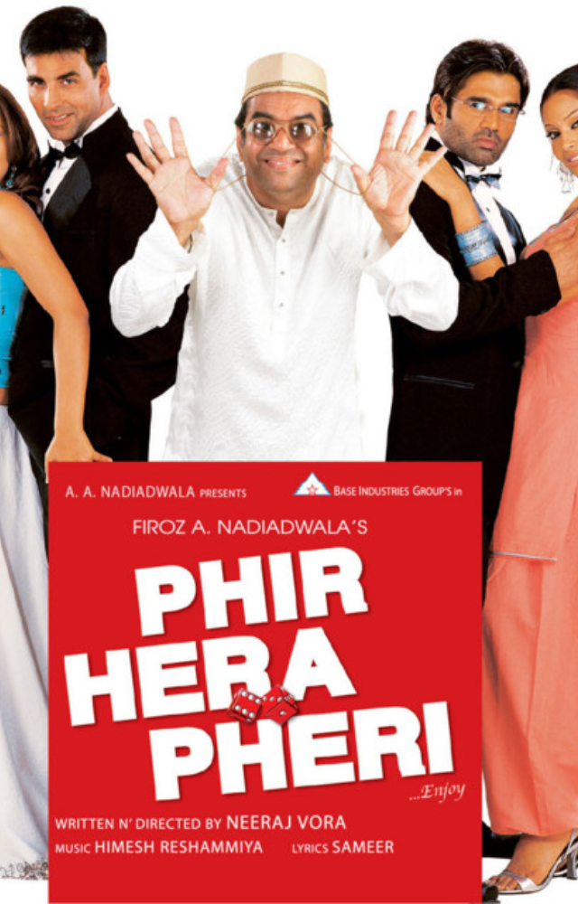 Three men (Akshay Kumar, Sunil Shetty, Paresh Rawal) land in hilarious misadventures after a wrong number connects them to a ransom call.
