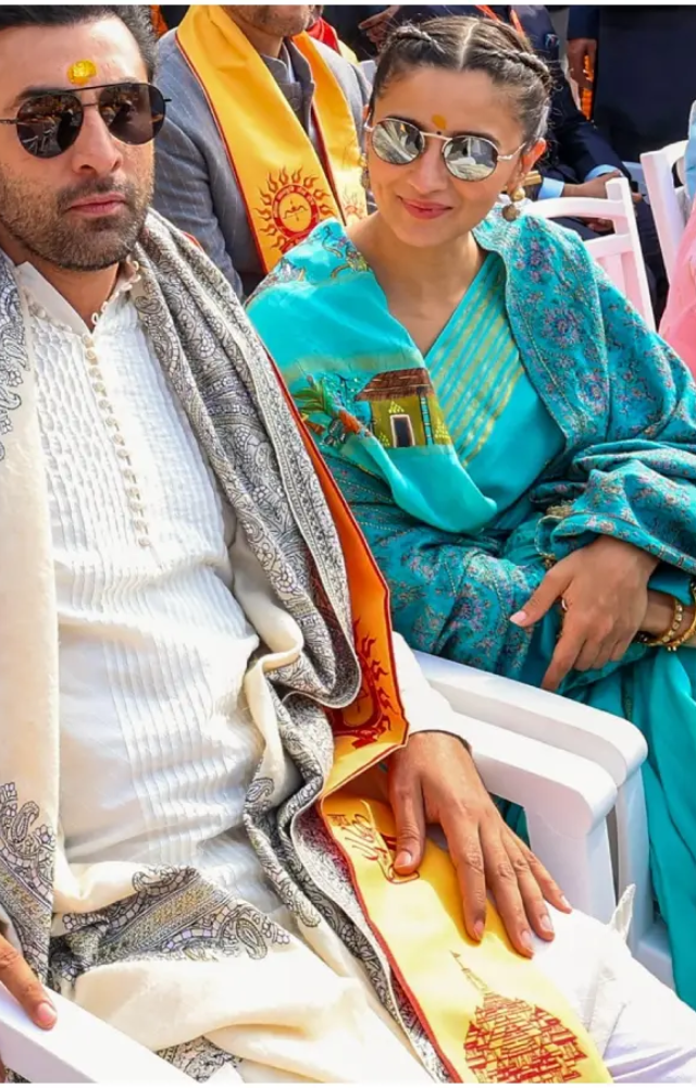 Alia in Ramayan-inspired saree
