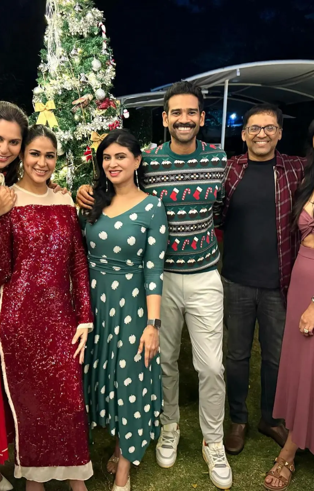 Few other cousins were spotted at the party.