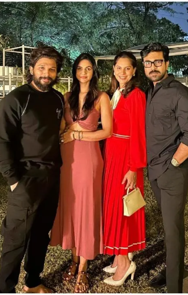 Allu Arjun, Ram Charan: Mega Xmas Bash