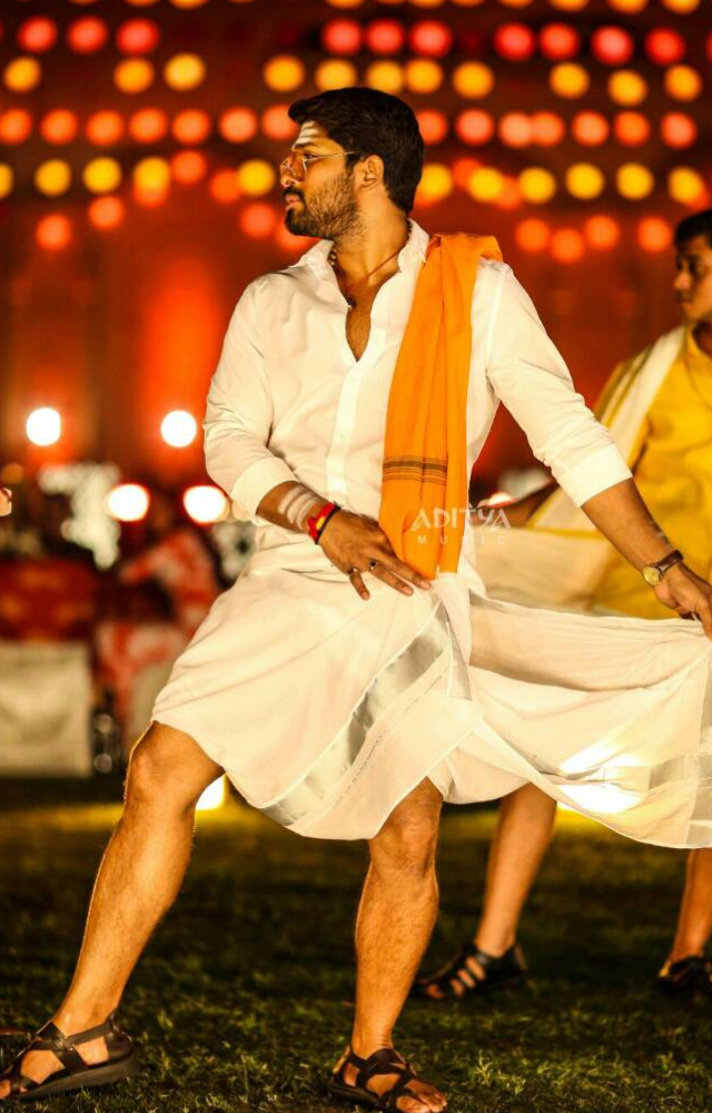 Known for his stylish appearances in traditional Telugu attire, including dhoti and kurta.