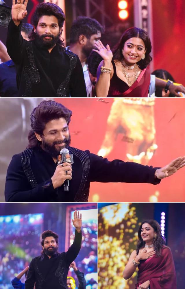 Allu Arjun At Pushpa 2 Trailer Launch