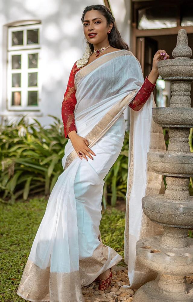 Amala Paul is stealing the thunder right now in social media with her looks and good newses with her upcoming movies.