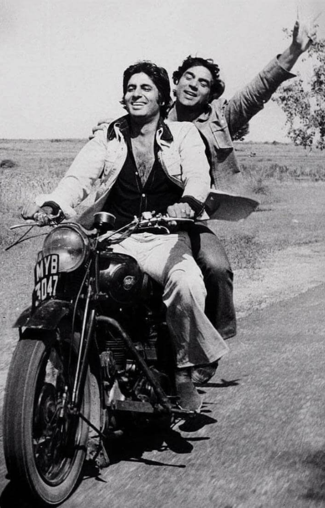 Amitabh wasn`t the first pick for Jai in Sholay. Dharmendra wanted the role but opted for Veeru to be cast alongside Hema Malini.