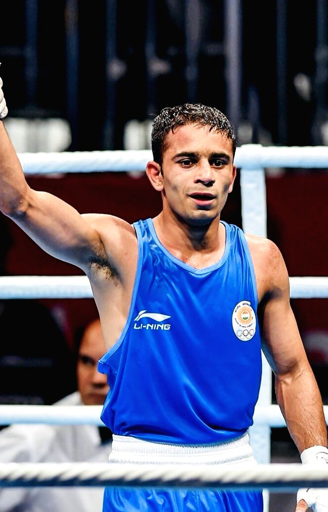 Born in 1995, Amit Panghal became the first Indian male boxer to win the World Championships silver medal. He also represented India in the Tokyo Olympics 2020.