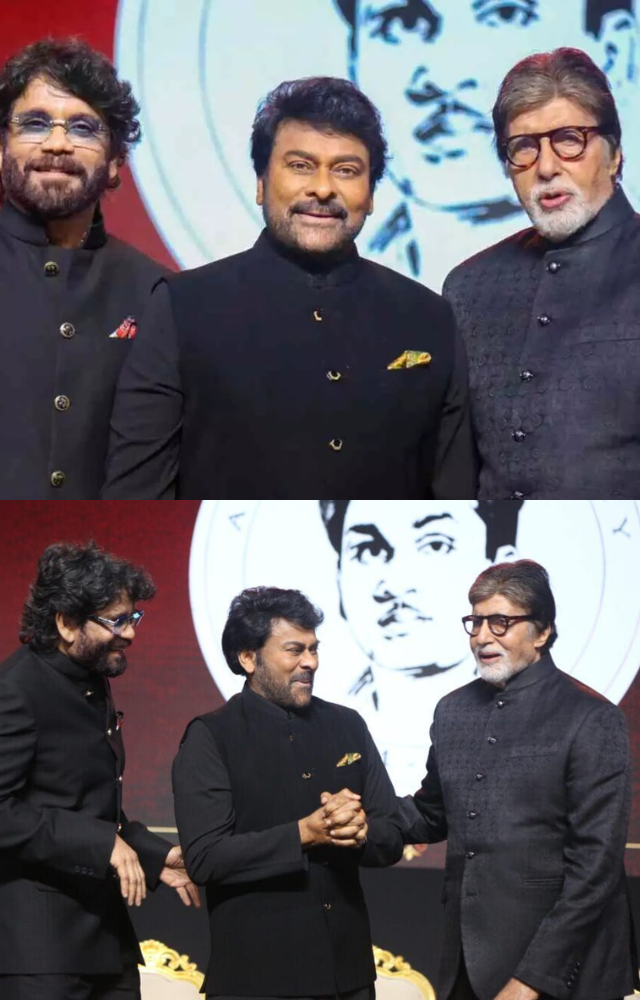 Chiranjeevi Receives ANR National Award
