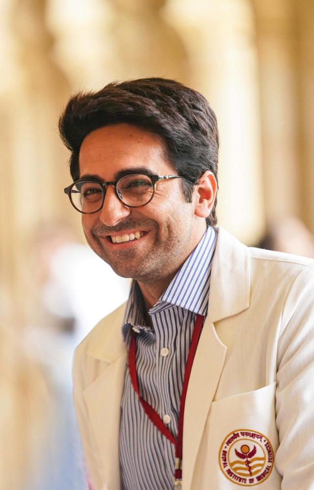 Ayushmann plays a male gynaecologist in this comedy-drama, shedding light on gender stereotypes and medical taboos with humour and heart.